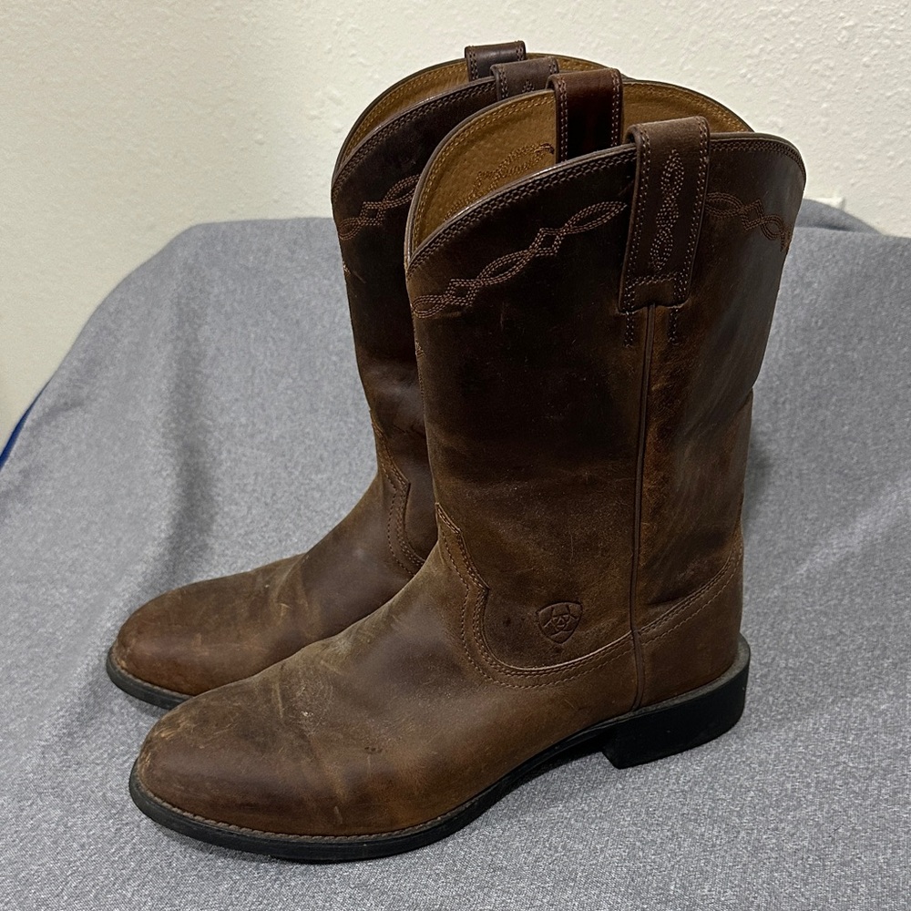 Ariat Men's Distressed Brown Cowboy Boots